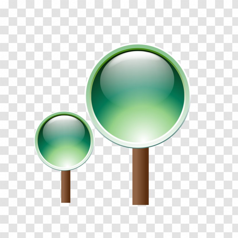 Green Circle - Mirror Transparent PNG