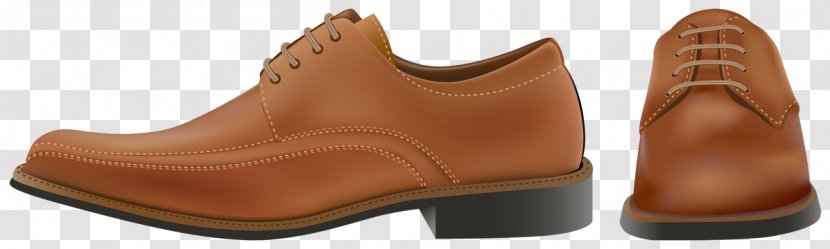 BROWN ELEGANT SHOES Leather Drawing - Boot - Man Transparent PNG