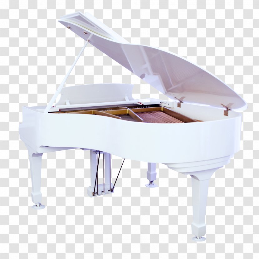 Piano Musical Instrument - Silhouette - White Transparent PNG