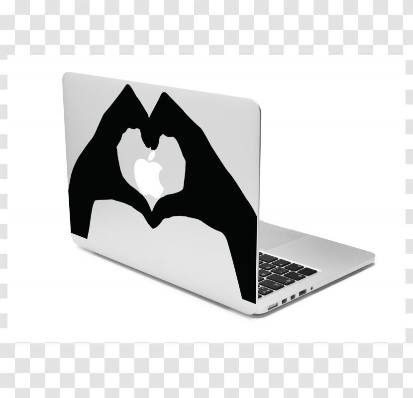 MacBook Pro 13-inch Laptop Mac Book Decal - Black - Macbook Transparent PNG