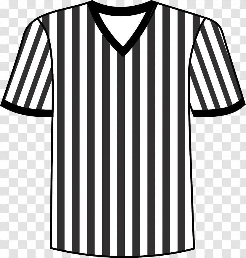 T-shirt Association Football Referee Jersey - Collar - JERSEY Transparent PNG