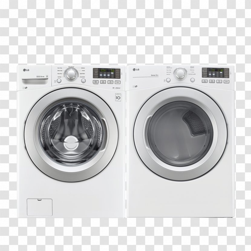 LG WM3270CW Washing Machines Electronics Home Appliance - Machine - Lg Transparent PNG