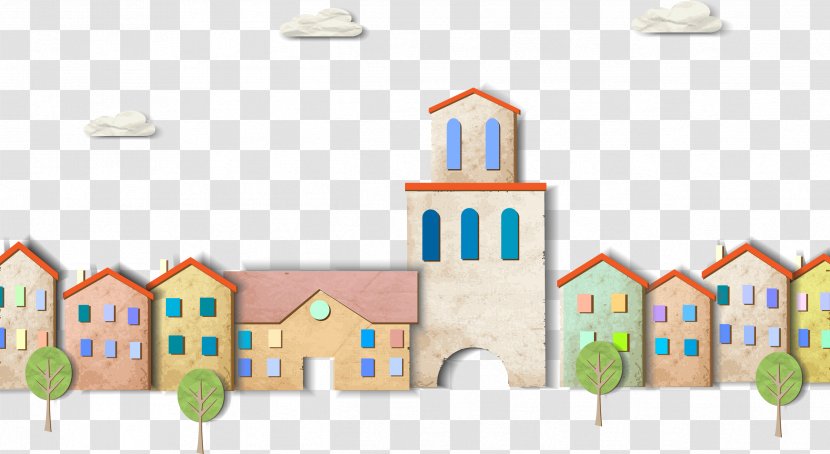 House Download Royalty-free - Royaltyfree - Vector Houses Collage Transparent PNG
