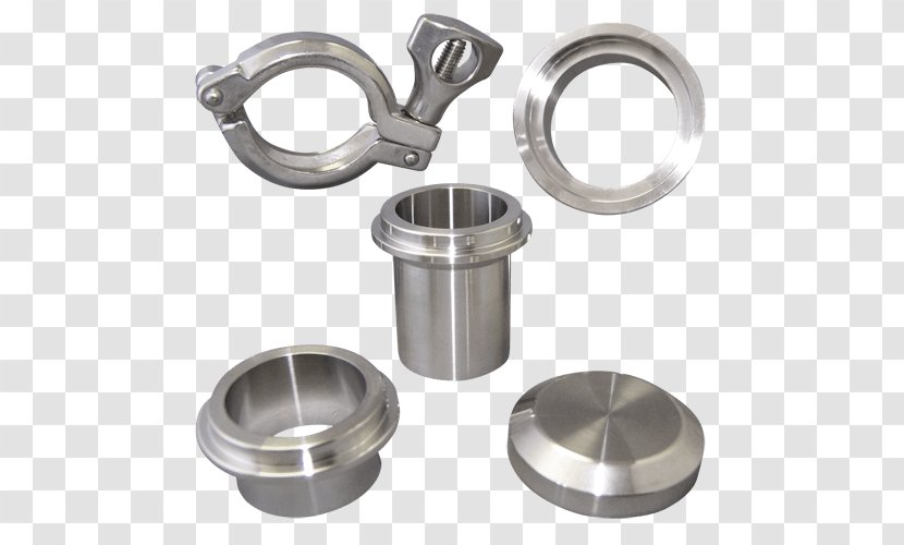 Piping And Plumbing Fitting Stainless Steel Flange Welding - Metal - Sanitary Material Transparent PNG