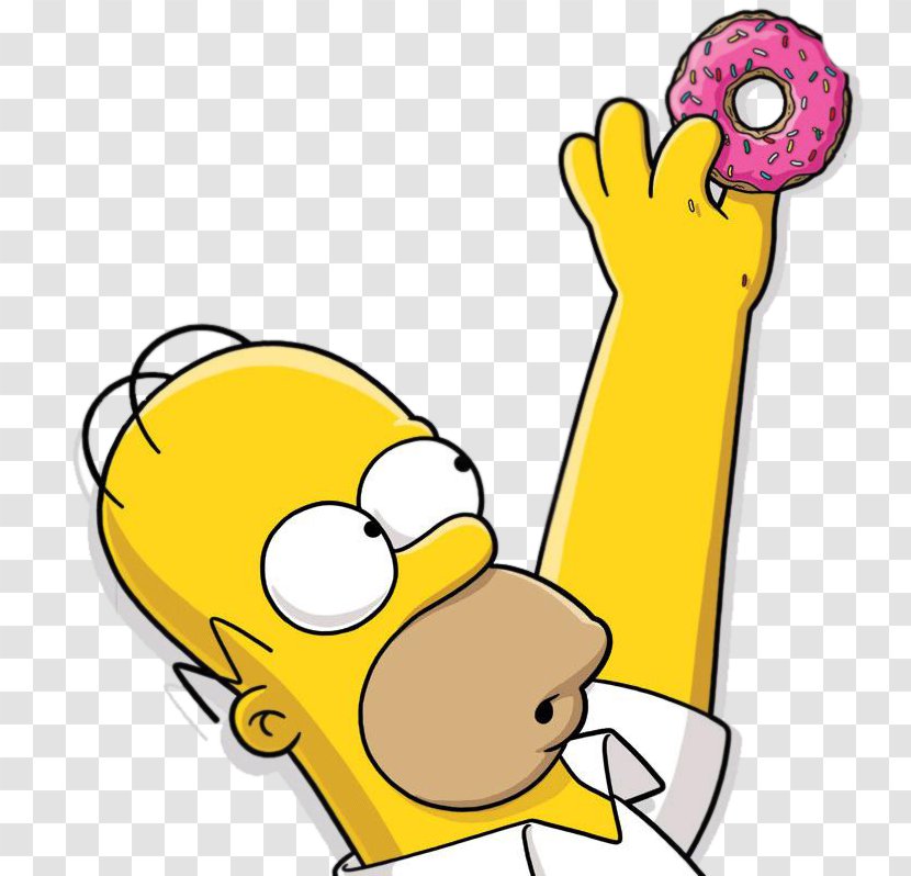 Homer Simpson Bart Donuts - Area - Simpsons Transparent PNG