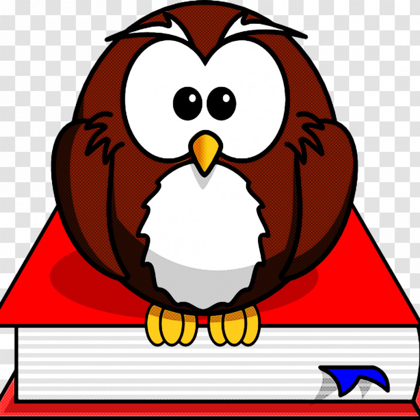 Bird Cartoon Red Flightless Bird Smile Transparent PNG