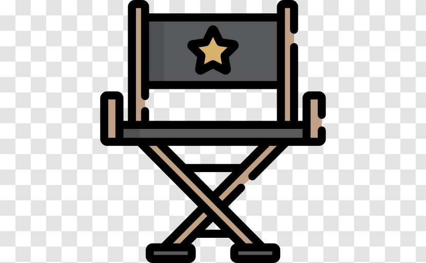 Director's Chair Clapperboard Clip Art - Direcor Transparent PNG
