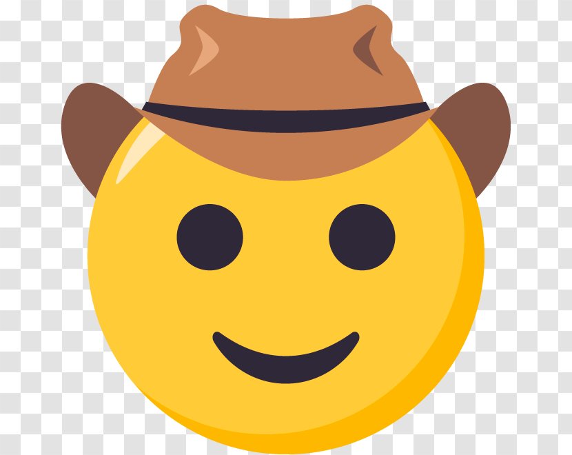 Emoji Domain Cowboy Hat Transparent PNG