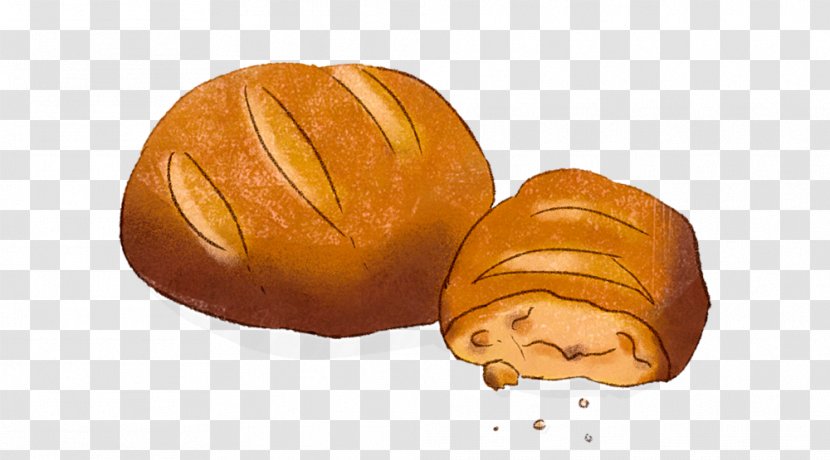 Breakfast Bun Bread Illustration Hese - Idea Transparent PNG
