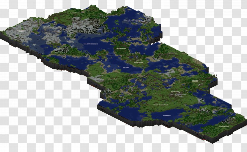 Minecraft: Pocket Edition World Map - Cartography - Maps Transparent PNG