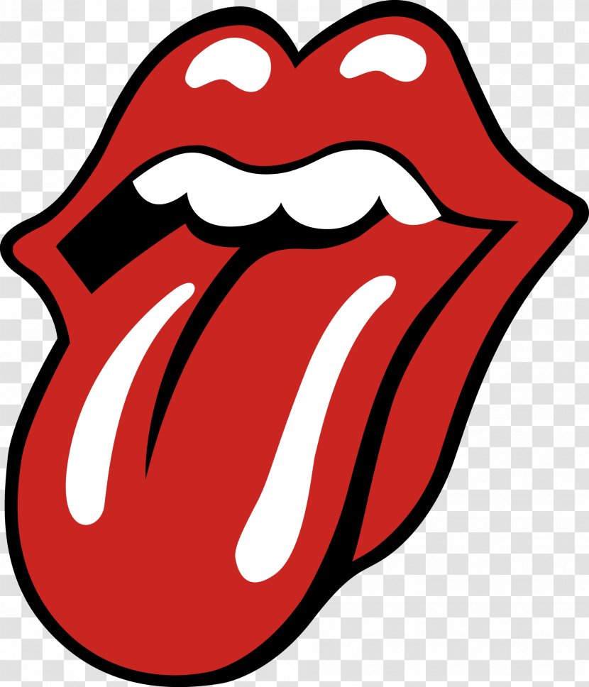 The Rolling Stones 50 Lip Logo - Frame - Stone Transparent PNG