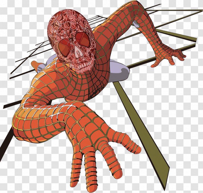 Spider-Man Cartoon - Decapoda Transparent PNG