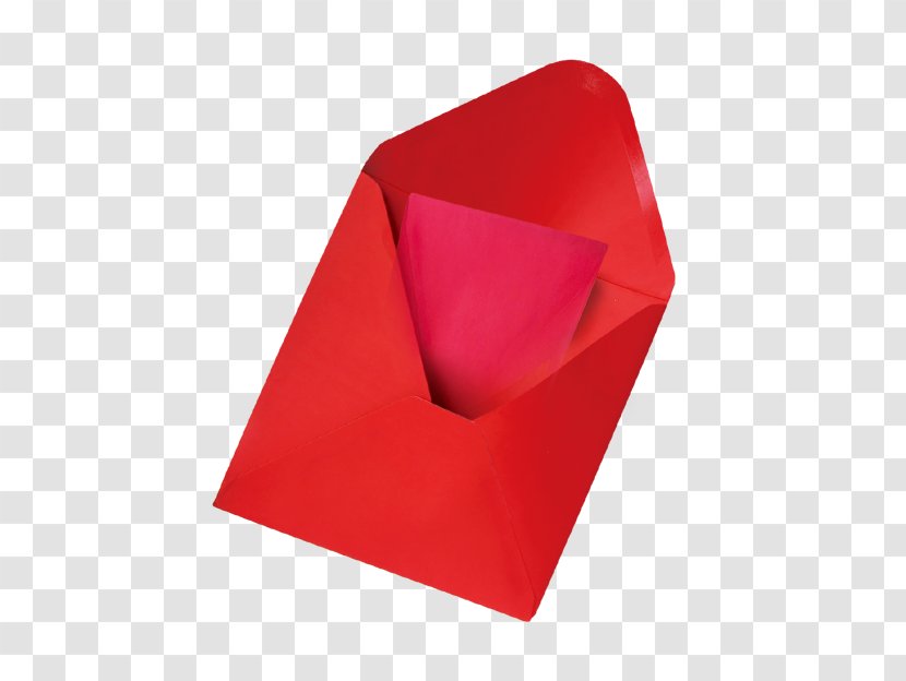 Rectangle Heart - Open Red Envelope Decoration Pattern Transparent PNG
