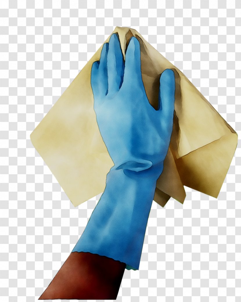 Medical Glove Safety H&M Turquoise - Hm - Electric Blue Transparent PNG