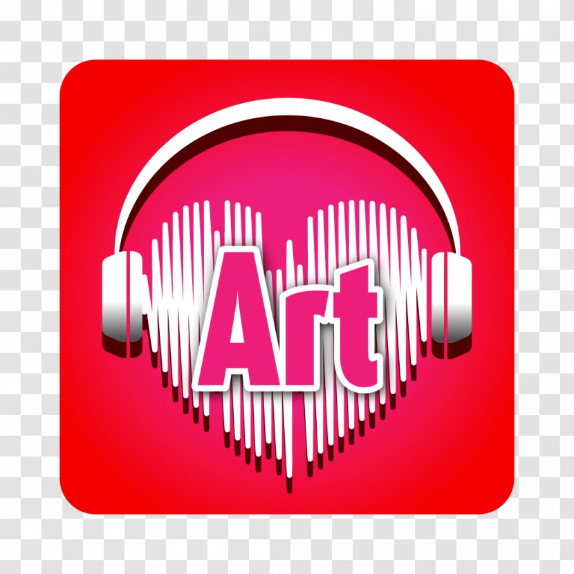 Work Of Art Sound App Store - Red - Wave Transparent PNG