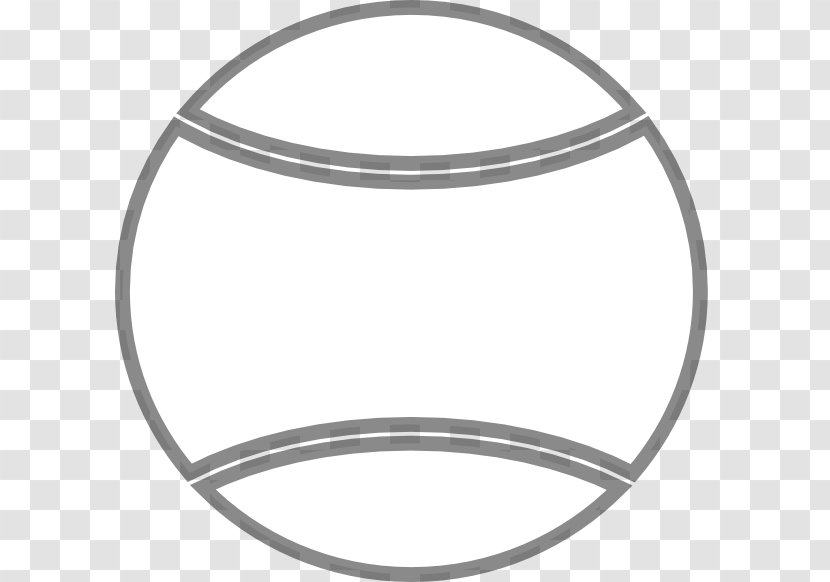 Coloring Book Tennis Balls Sport Game - Ball - Outline Transparent PNG