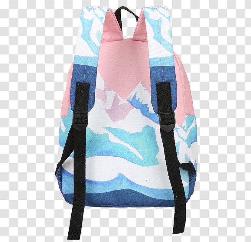Backpack Alaska Pastel Baggage Tote Bag - Shoulder Transparent PNG