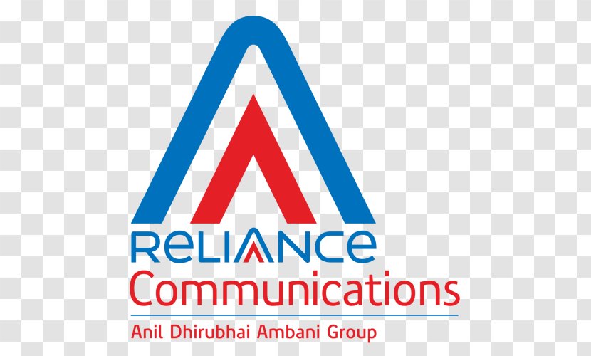 Reliance Communications Logo Telecommunication Business Mobile Phones - Area Transparent PNG
