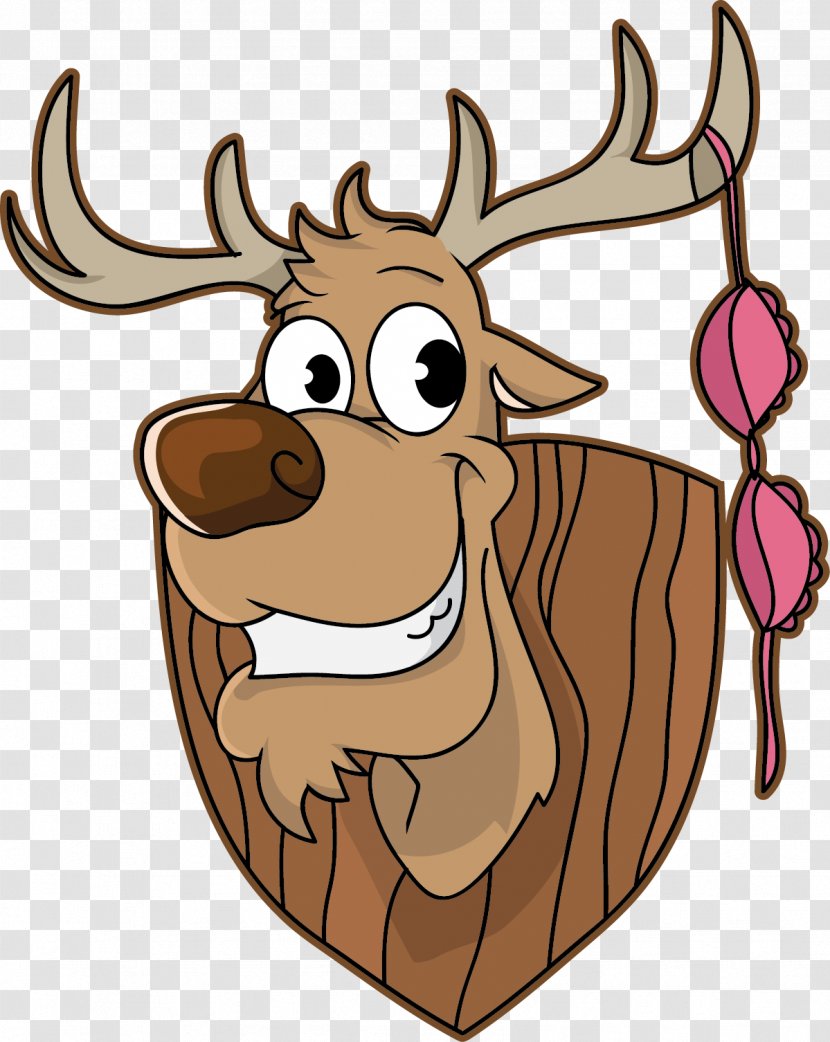 Bachelor Party Dress Costume Reindeer - Snout - Stag Beer Transparent PNG