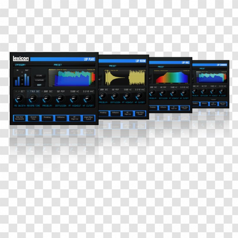 Virtual Studio Technology Plug-in Computer Software Bundle Real Time AudioSuite - Stereo Amplifier - Lexicon Transparent PNG