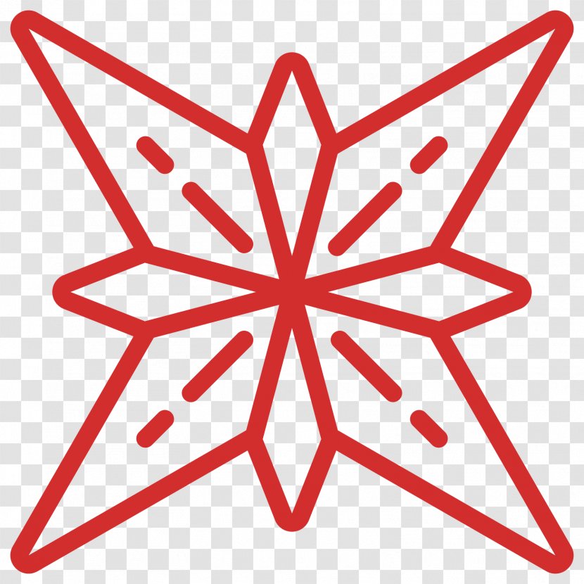 Crochet Aylmer - Triangle - Christmas Star Transparent PNG