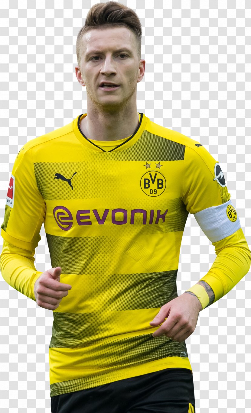 Marco Reus Borussia Dortmund Germany National Football Team Player - Uniform Transparent PNG