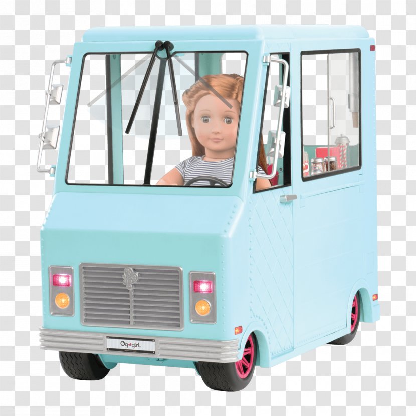 Ice Cream Van Doll Truck - Toy Transparent PNG