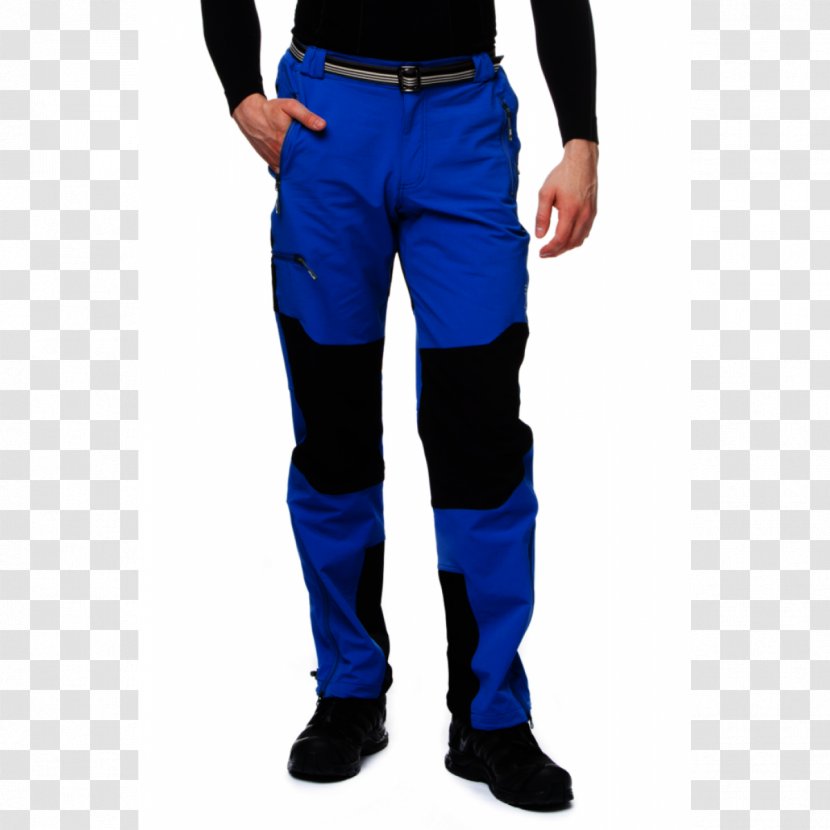 Izmir Dag Evi Pants Jeans Man Bergwandelen - Electric Blue Transparent PNG