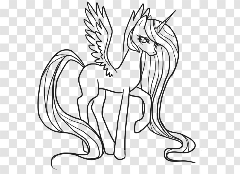 Fluttershy Twilight Sparkle Applejack Pony Princess Luna - Heart - My Little Transparent PNG
