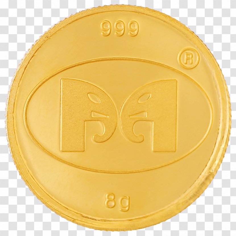 Gold Coin Money Muthoot Precious Metals Corporation - Metal - Lakshmi Transparent PNG