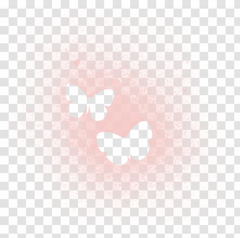 Butterfly Heart Computer Wallpaper - Fluorescent Transparent PNG