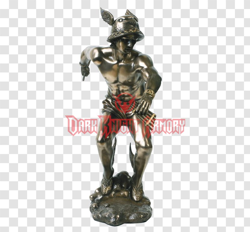 Hermes Greek Mythology Mercury Roman Deity - Statue Transparent PNG