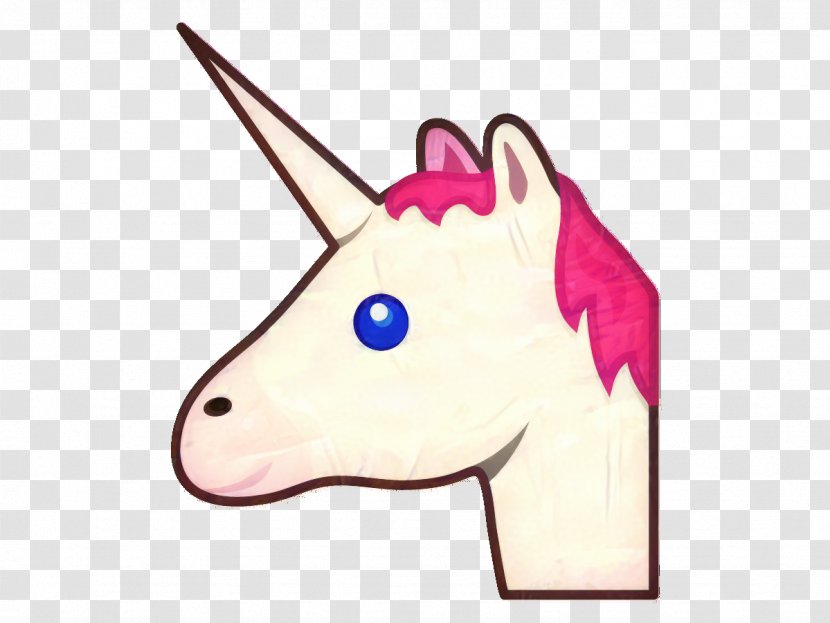 Unicorn Emoji - Head - Snout Transparent PNG
