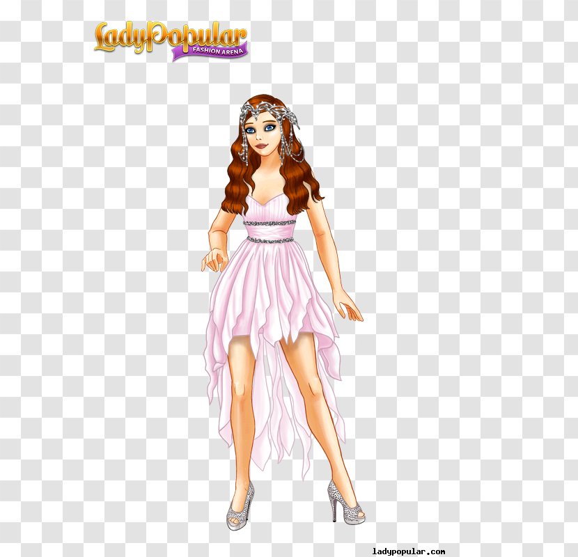 Lady Popular Fashion Pajamas Costume Game - Barbie - Tweedle Dee Transparent PNG