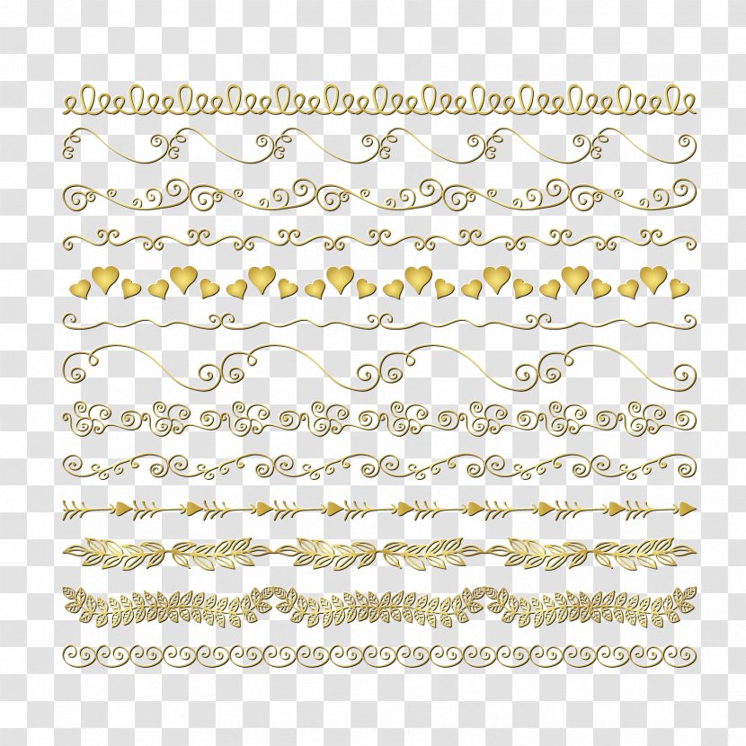 Pattern - Yellow - Vector Edge Transparent PNG