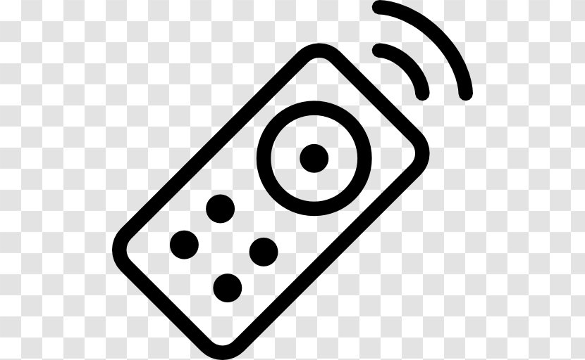 Wii Remote Controls - Black And White - Tv Control Transparent PNG