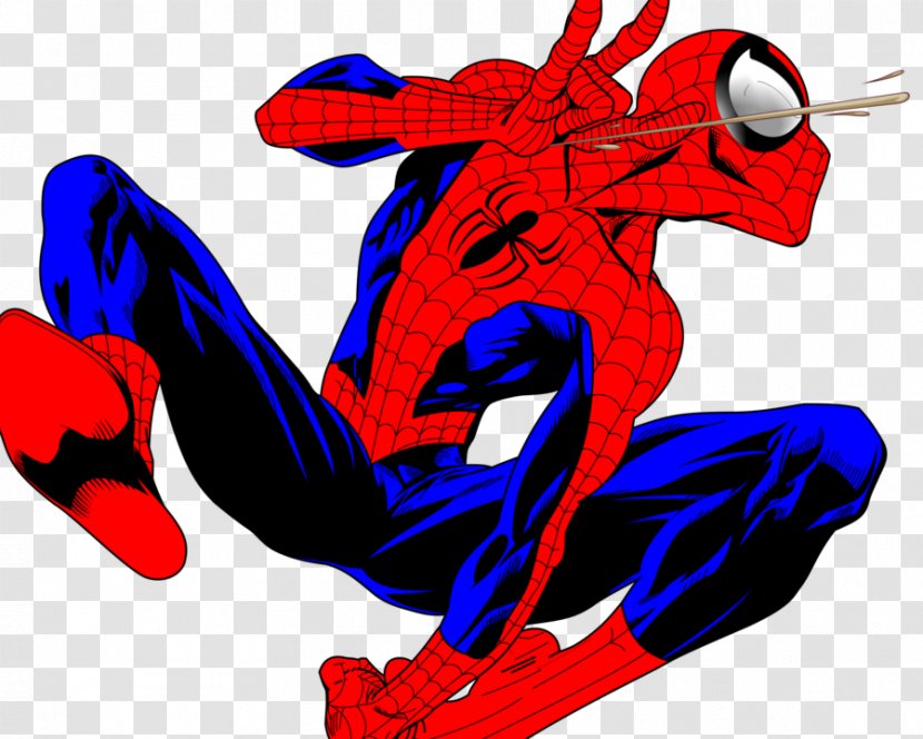 Ultimate Spider-Man Comics Sandman Marvel - Electric Blue Transparent PNG