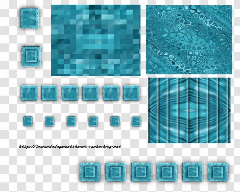 Turquoise Plastic Pattern - Brand - Design Transparent PNG