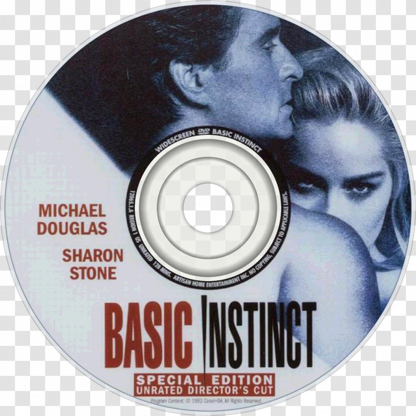 Compact Disc Basic Instinct Blu-ray DVD Disk Image - English Transparent PNG
