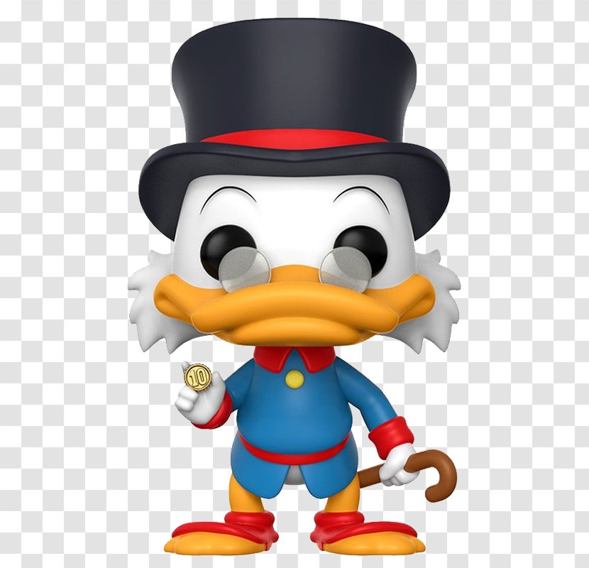 Scrooge McDuck Huey, Dewey And Louie Ebenezer Funko Action & Toy Figures - Flightless Bird Transparent PNG