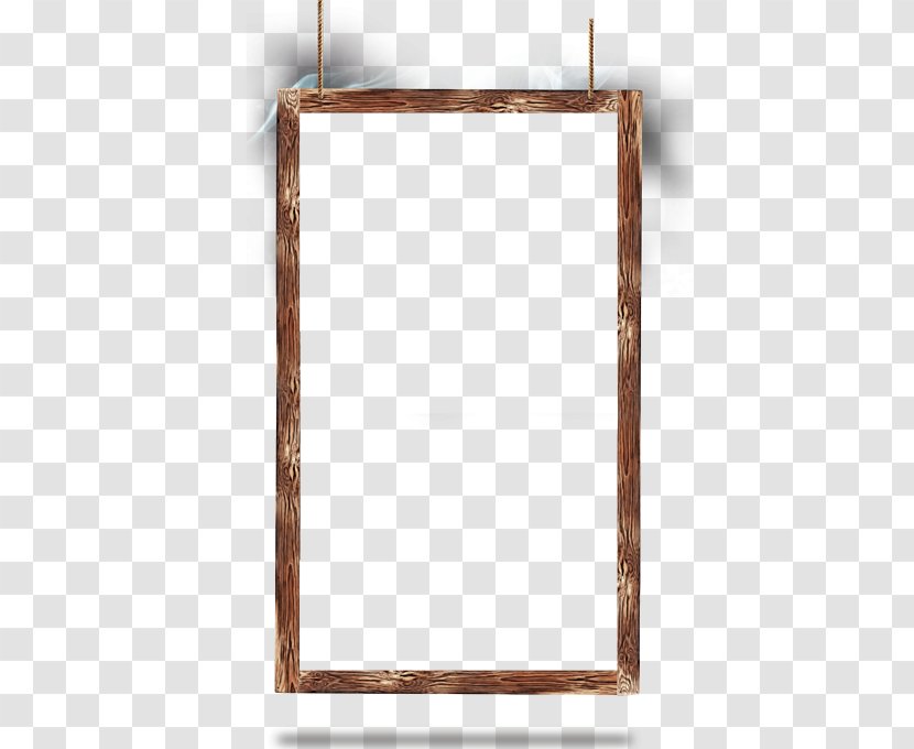 Wood Stain Picture Frames - Bird's-eye View Transparent PNG