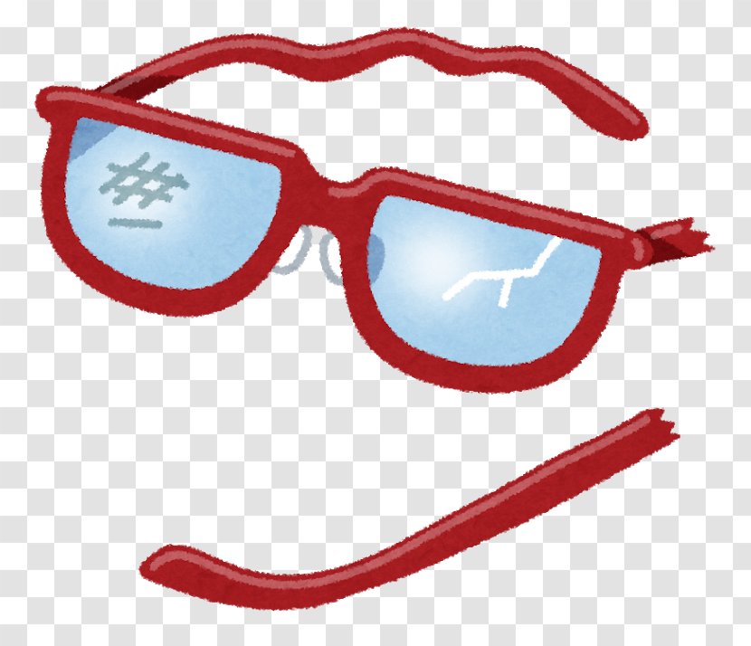 Sunglasses Goggles Visual Acuity Contact Lenses - Red - Glasses Transparent PNG