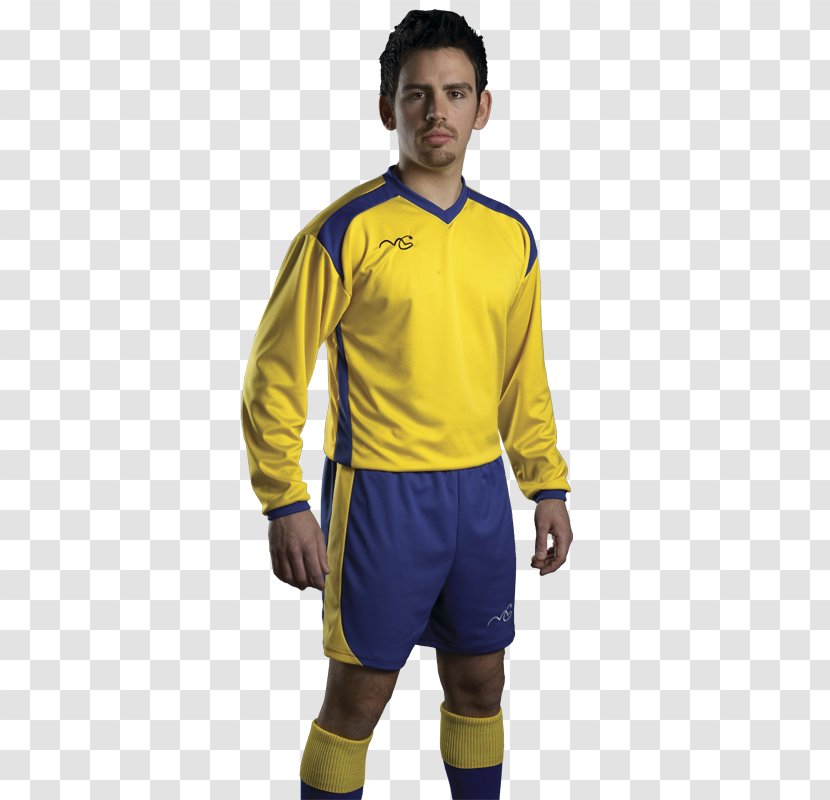Team Sport Outerwear ユニフォーム Costume - Electric Blue - Football Kit Transparent PNG