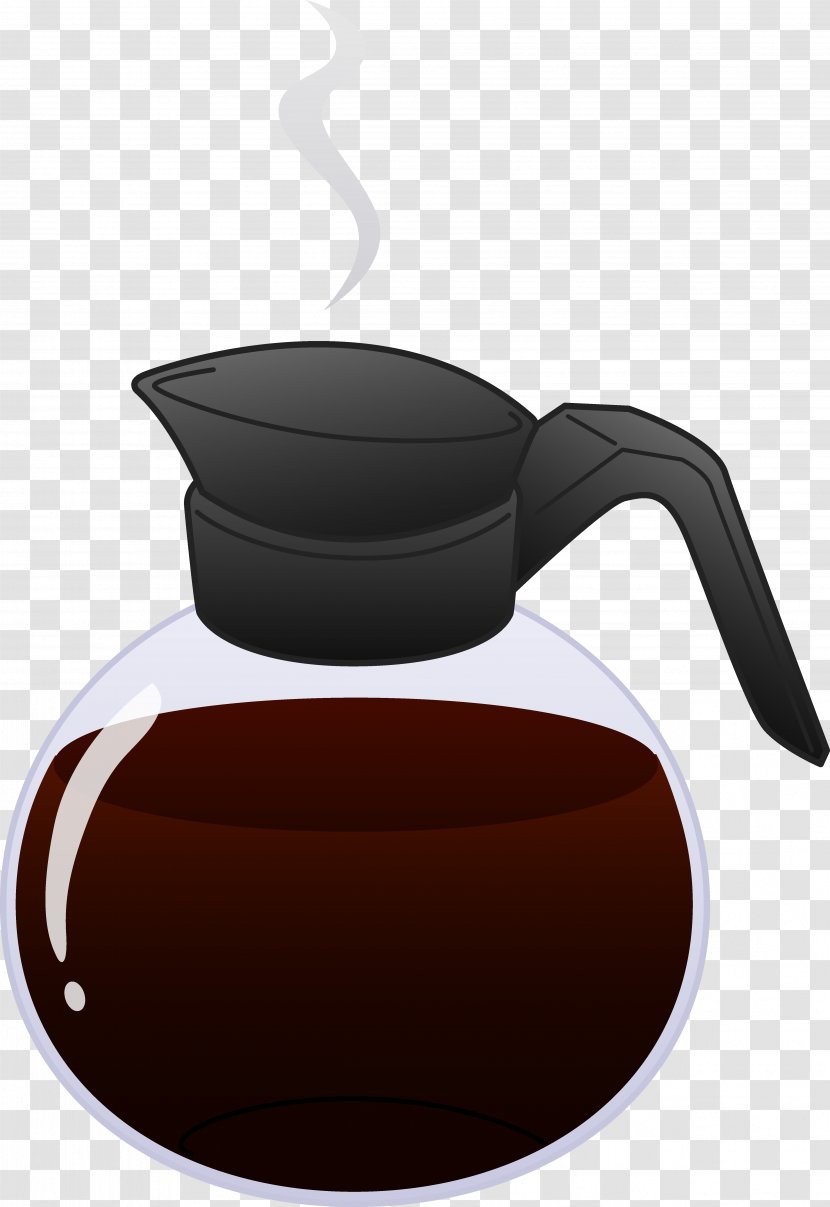 Coffeemaker Moka Pot Coffee Cup Clip Art - Brewed - Cliparts Transparent PNG
