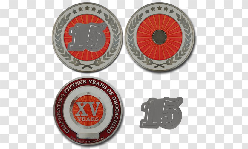Emblem Badge - Button - 15 Anniversary Transparent PNG