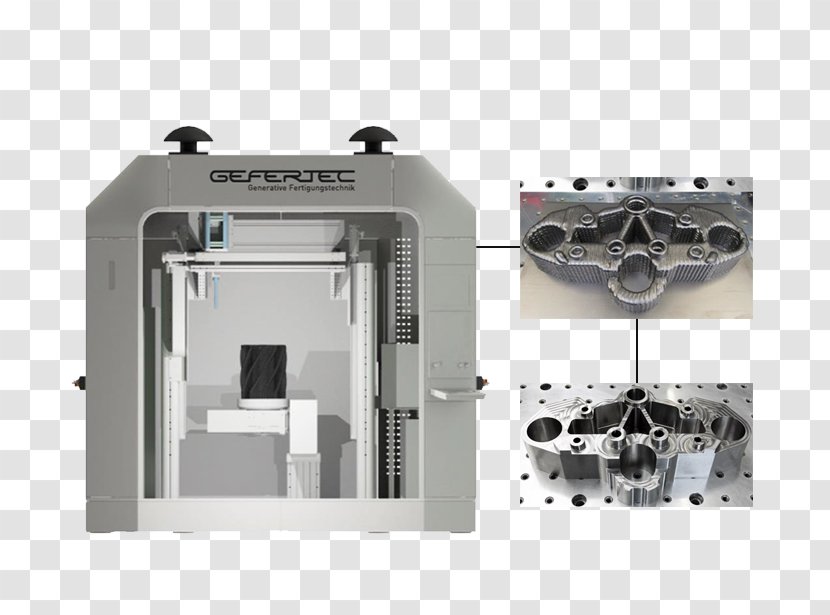 Welding Machine GEFERTEC GmbH Industry 3D Printing - Production - Bauteil Transparent PNG