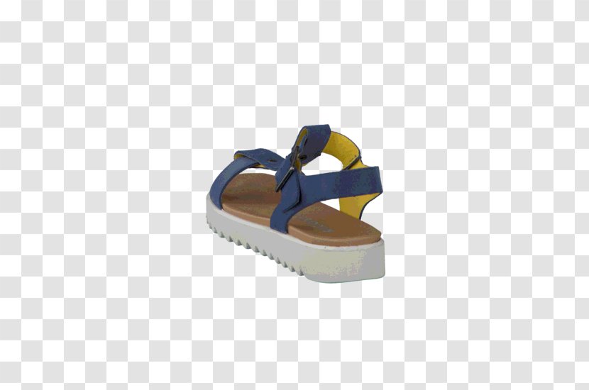 Sandal Shoe Electric Blue Transparent PNG