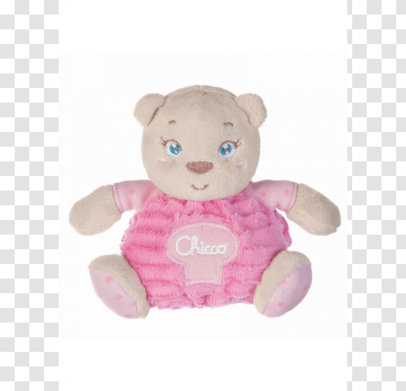 Chicco Plush Child Artsana - Silhouette - Pink Bear Transparent PNG