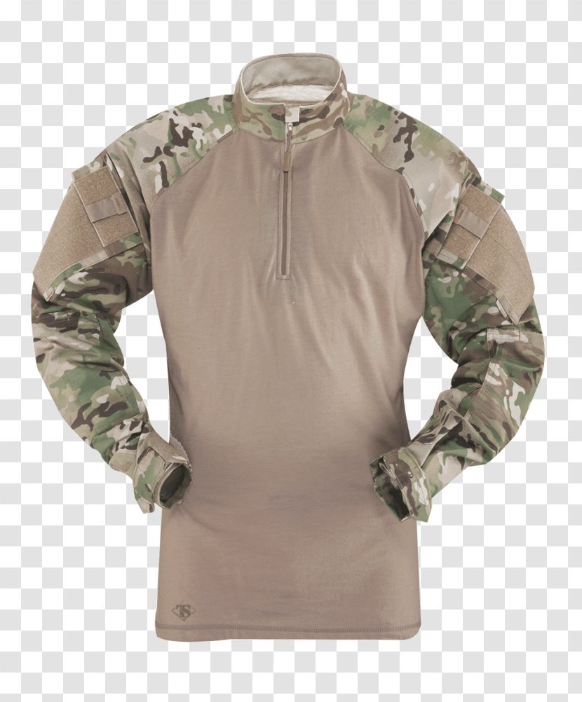 T-shirt MultiCam Army Combat Shirt TRU-SPEC Uniform Transparent PNG