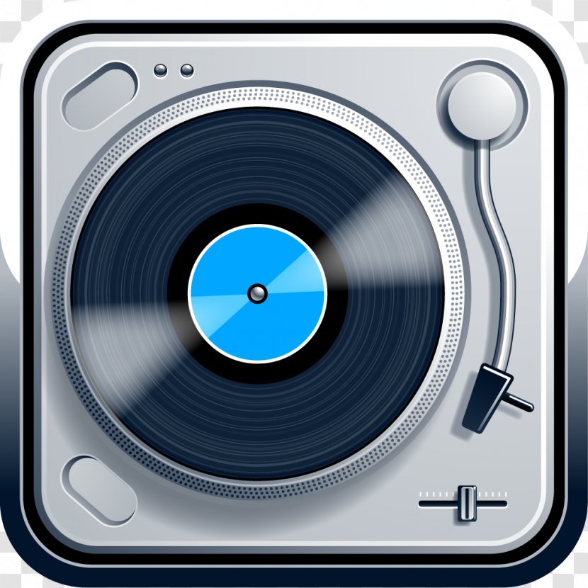 Phonograph Record - Silhouette - Player Transparent PNG